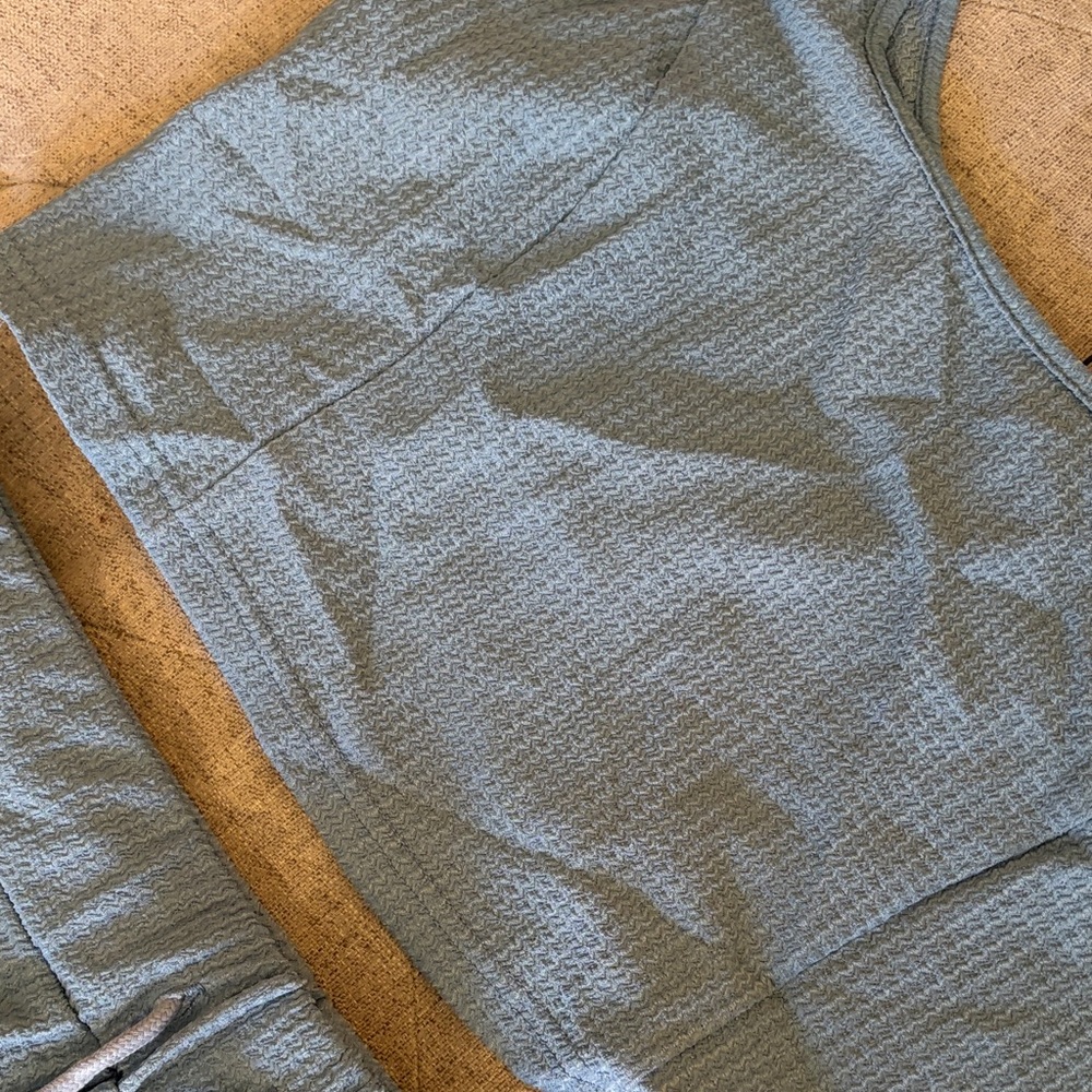 Blue Ribbed Tank & Shorts Set - Picture 10 of 11